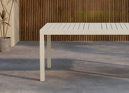 Venture Home Capo Rektangulärt Matbord Utomhus 160/240 x 100 Beige
