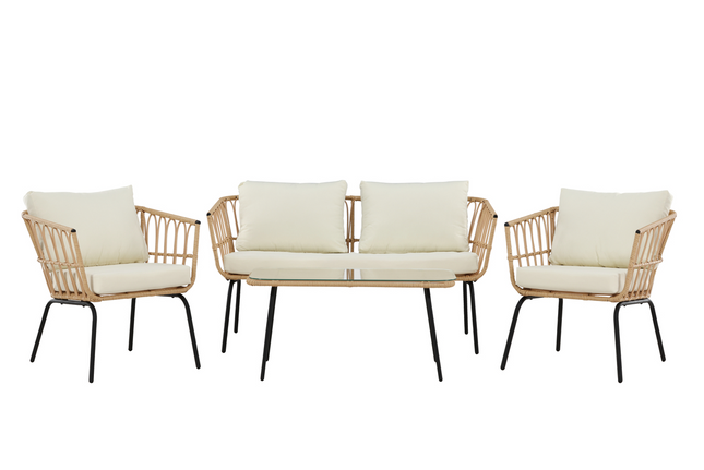 Venture Home Ortigia Lounge Set Utomhus Natur