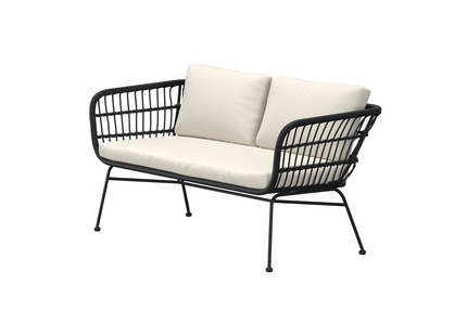 Venture Home Isola 3-sits Soffa Utomhus Svart