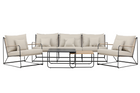 Venture Home Palazzo Soffgrupp Utomhus Svart Beige