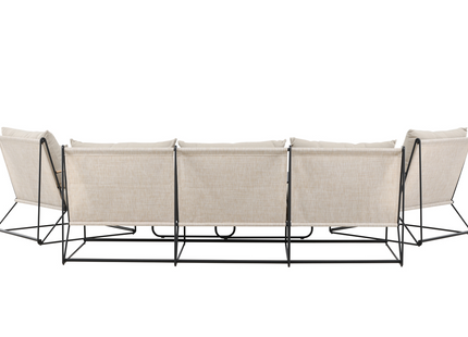 Venture Home Palazzo Soffgrupp Utomhus Svart Beige
