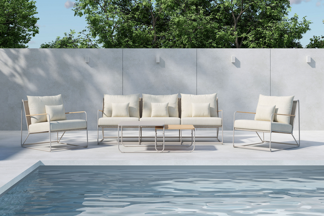 Venture Home Palazzo Soffgrupp Utomhus Beige