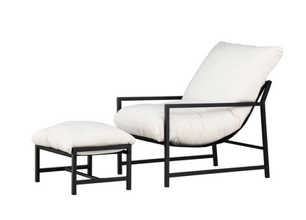 Venture Home Corso Loungefåtölj Utomhus Svart