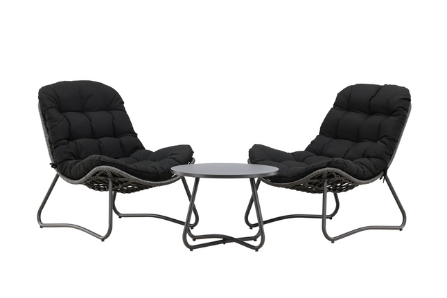 Venture Home Cala Lounge Set Utomhus Antracit