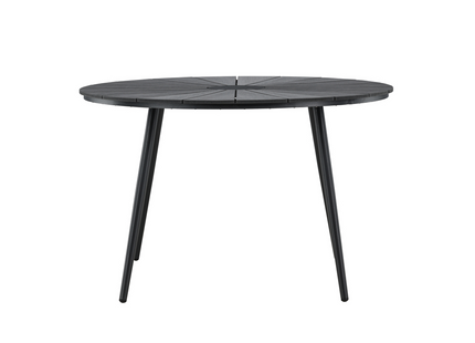 Venture Home San Vito Runt Matbord Utomhus ⌀120 Svart