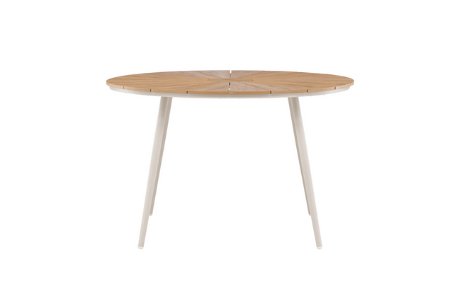 Venture Home San Vito Runt Matbord Utomhus ⌀120 Beige
