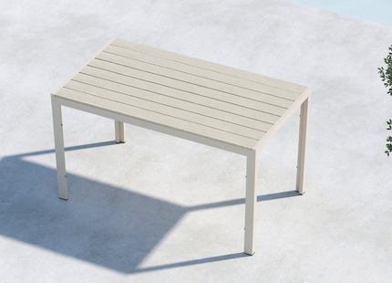 Venture Home Mirko Rektangulärt Matbord Utomhus 140 x 80 Beige