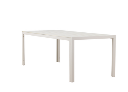Venture Home Mirko Rektangulärt Matbord Utomhus 205 x 90 Beige