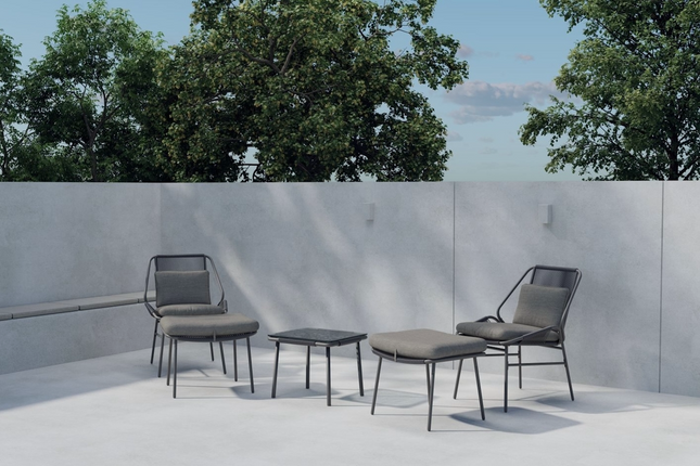 Venture Home Zakynthos Lounge Set Utomhus Brun