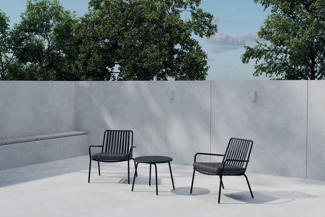 Venture Home Mykonos Lounge Set Utomhus Svart