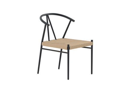 Venture Home Alfons Matstol Utomhus Svart