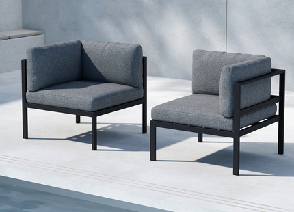 Venture Home Copacabana Soffmodul Utomhus Svart
