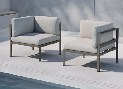 Venture Home Copacabana Soffmodul Utomhus Brun