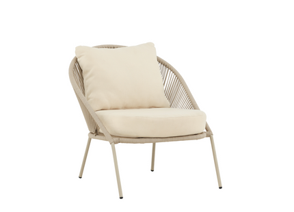 Venture Home Lindos Loungefåtölj Utomhus Beige 2-pack
