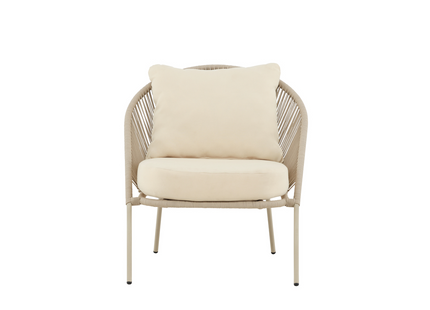 Venture Home Lindos Loungefåtölj Utomhus Beige 2-pack