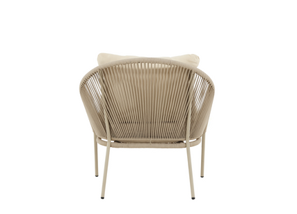 Venture Home Lindos Loungefåtölj Utomhus Beige 2-pack