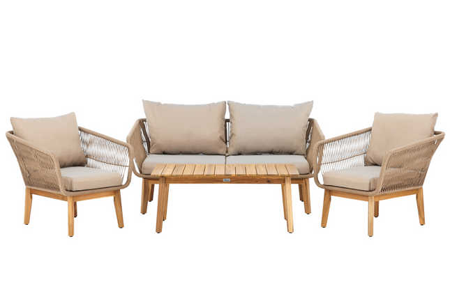 Venture Home Chania Soffgrupp Utomhus Natur Beige