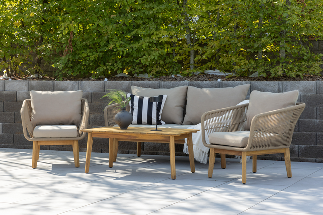 Venture Home Chania Soffgrupp Utomhus Natur Beige