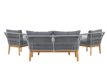 Venture Home Chania Soffgrupp Utomhus Natur Grå