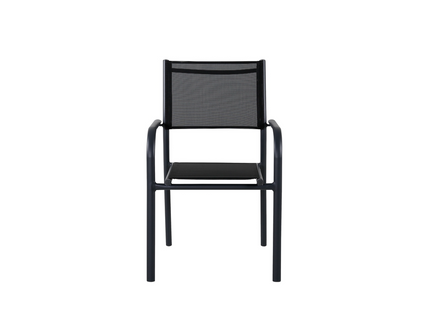 Venture Home Santorini Fåtölj Utomhus Svart 2-pack