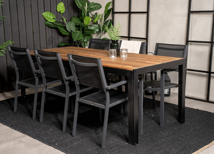 Venture Home Copacabana & Bois Matgrupp Utomhus Med 6st Matstolar