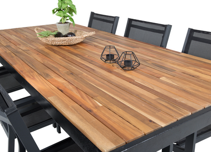 Venture Home Copacabana & Bois Matgrupp Utomhus Med 6st Matstolar