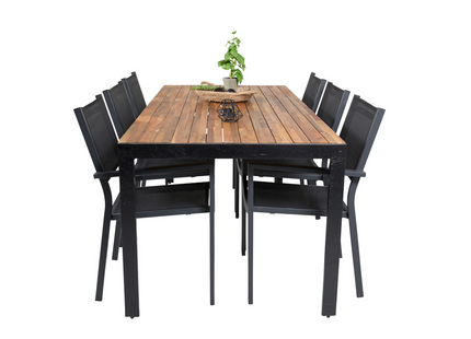 Venture Home Copacabana & Bois Matgrupp Utomhus Med 6st Matstolar