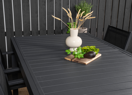 Venture Home Copacabana & Marbella Matgrupp Utomhus Med 4st Matstolar Svart