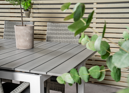 Venture Home Levels, Anna Matgrupp Utomhus Med 6st Matstolar Grå