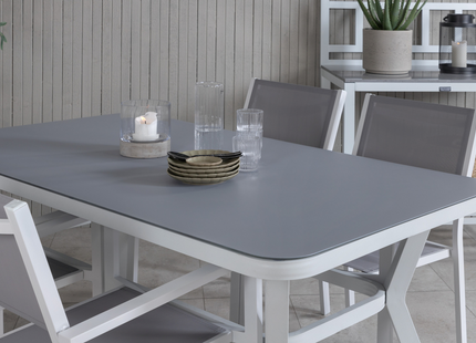 Venture Home Virya & Copacabana Matgrupp Utomhus Med 4st Matstolar Grå