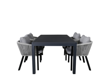 Venture Home Virya & Marbella Matgrupp Utomhus Med 4st Matstolar