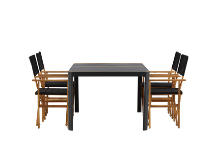 Venture Home Marion & Togo Matgrupp Utomhus Med 4st Matstolar