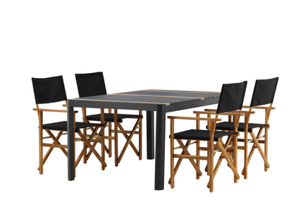 Venture Home Marion & Togo Matgrupp Utomhus Med 4st Matstolar
