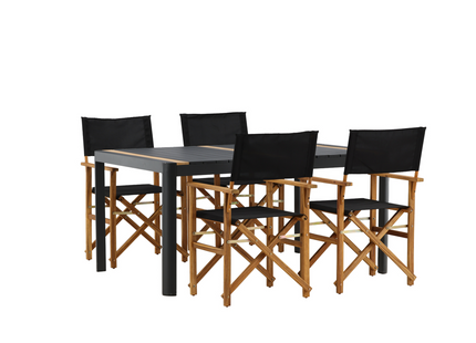 Venture Home Marion & Togo Matgrupp Utomhus Med 4st Matstolar