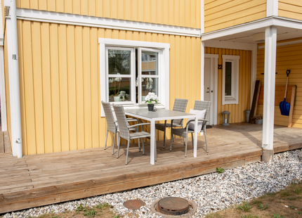 Venture Home Anna & Break Matgrupp Utomhus Med 2st Matstolar Grå