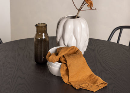 Venture Home Dyrön & Olivia Matstolar 2-pack Svart + Runda Matbord ⌀110 Svart