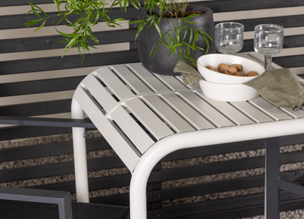 Venture Home Copacabana & Borneo Caféset Utomhus Med 2st Matstolar Svart/Beige
