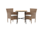 Venture Home Malina & Holmbeck Matgrupp Utomhus Med 2st Matstolar Natur