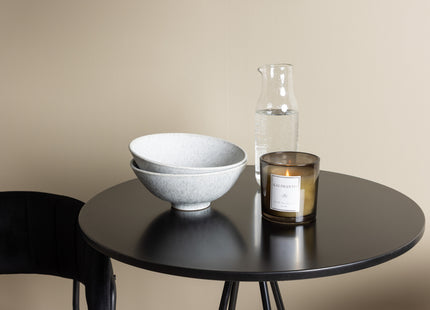 Venture Home Lui & Bistro Barstolar 2-pack Svart + Barbord ⌀60 Svart