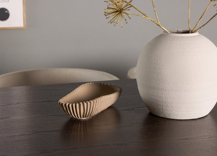 Furniture Fashion Simrishamn & Ystad Matstolar Beige + Rektangulära Matbord 220 x 100 Mocca