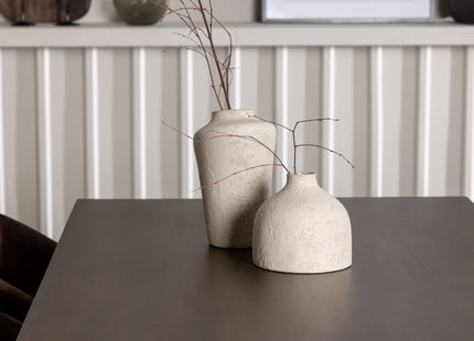 Venture Home Kaseidon & Evening Rektangulära Matbord 120 x 80 Mörkbrun + Matstolar 2-pack Mörkbrun