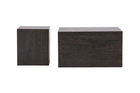 Venture Home York Soffbord 80 x 60 Mocca + Soffbord 40x40 Mocca