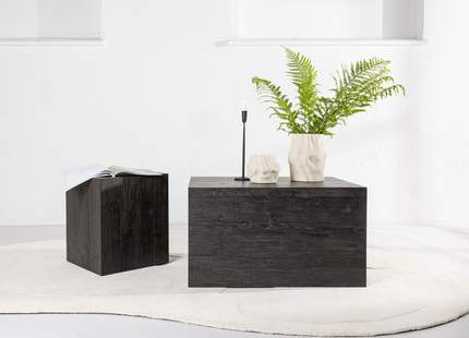 Venture Home York Soffbord 80 x 60 Mocca + Soffbord 40x40 Mocca