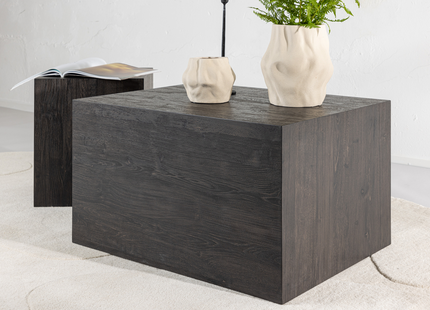 Venture Home York Soffbord 80 x 60 Mocca + Soffbord 40x40 Mocca