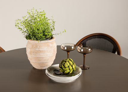 Venture Home Santa Fe & Guarda Matgrupp Utomhus Med 4st Matstolar Svart/Brun