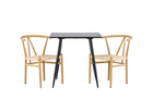 Venture Home Alfons & Polar Matgrupp Med 2st Matstolar Beige/Svart