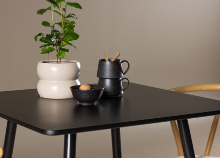 Venture Home Alfons & Polar Matgrupp Med 2st Matstolar Beige/Svart