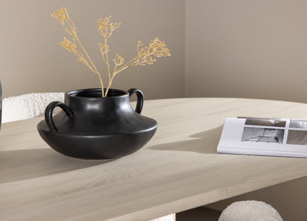 Venture Home Andy & Agnes Ovala Matbord 180 x 90 Whitewash + Matstolar 2-pack Vit