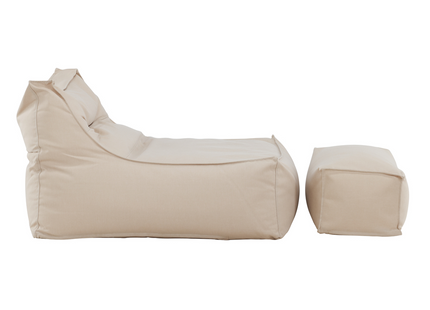 Venture Home Redang Loungefåtölj Utomhus Beige + Fotpuff