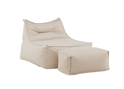 Venture Home Redang Loungefåtölj Utomhus Beige + Fotpuff